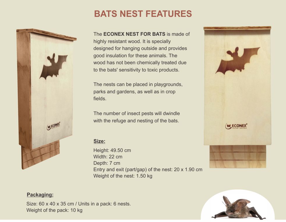 ECONEX NIDEO FOR BATS